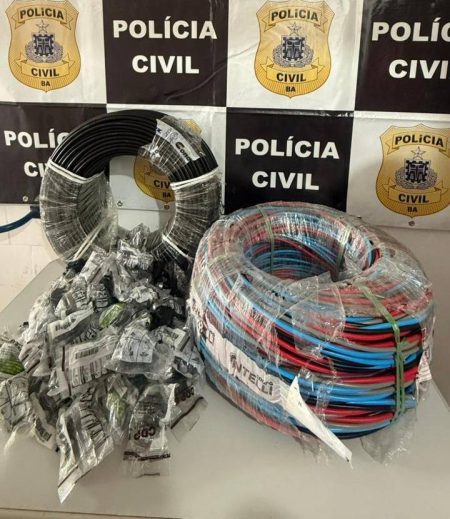 Homem é preso suspeito de vender material furtado da Coelba em Conceição do Coité