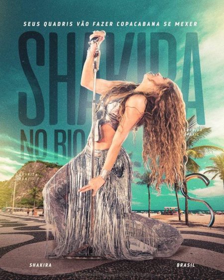 Shakira é confirmada como atração do megashow Todo Mundo no Rio