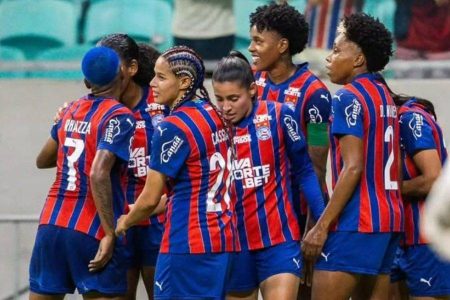 CBF define adversário do Bahia nas oitavas da Copa do Brasil Feminina