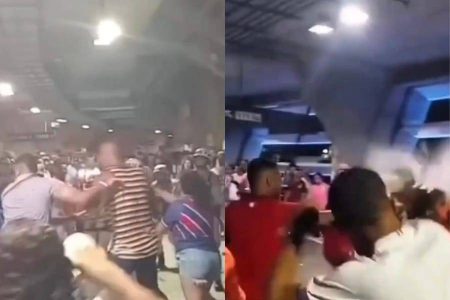 Discussão entre torcedoras termina em briga generalizada após Ba-Vi na Fonte Nova