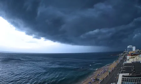 Salvador terá sol, calor e aumento de chuva no feriado do Dia do Trabalhador