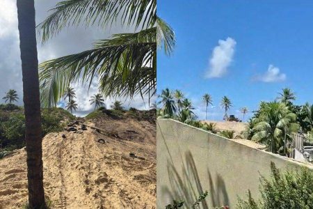 Moradores denunciam intervenção em dunas de Barra do Jacuípe e apontam possível crime ambiental