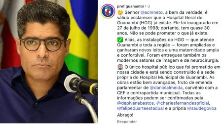 Prefeitos baianos reagem a críticas de ACM Neto a Jerônimo: “Inveja mata”