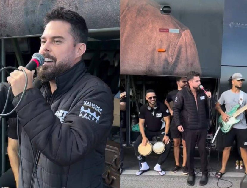 Kart Love faz show improvisado em engarrafamento na BR-324