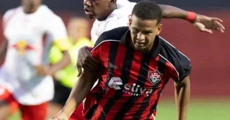 Vitória é goleado pelo Bragantino no Brasileiro Sub-20