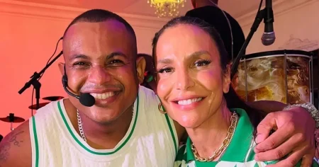 Ivete Sangalo surpreende público ao cantar em roda de samba