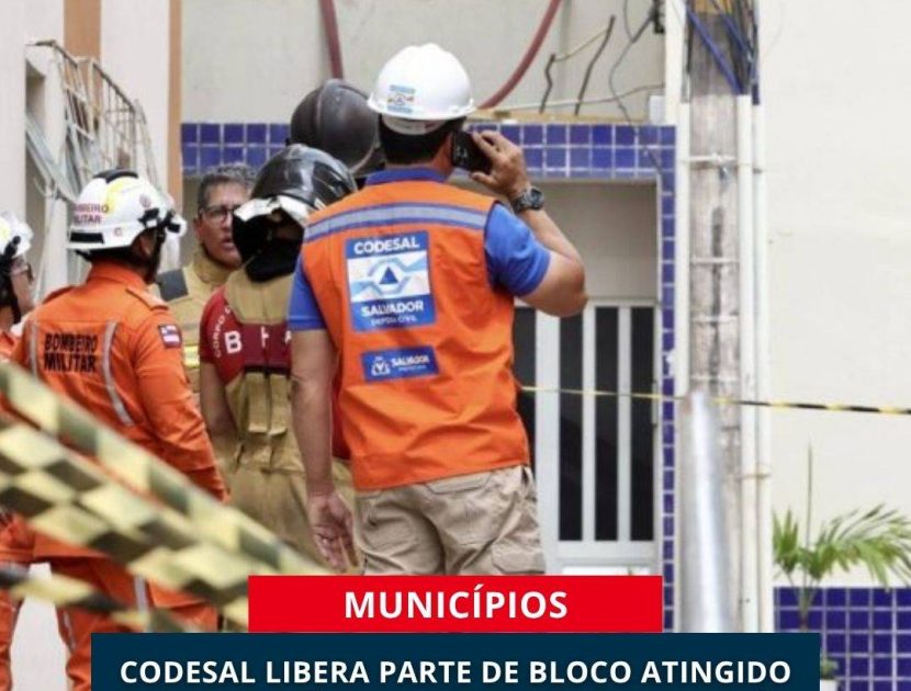 Codesal libera parte de bloco atingido por explosão no Stiep para reocupação