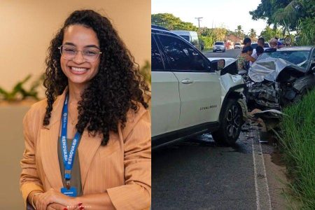 Vereadora fica ferida em acidente e passa por cirurgia no interior da Bahia