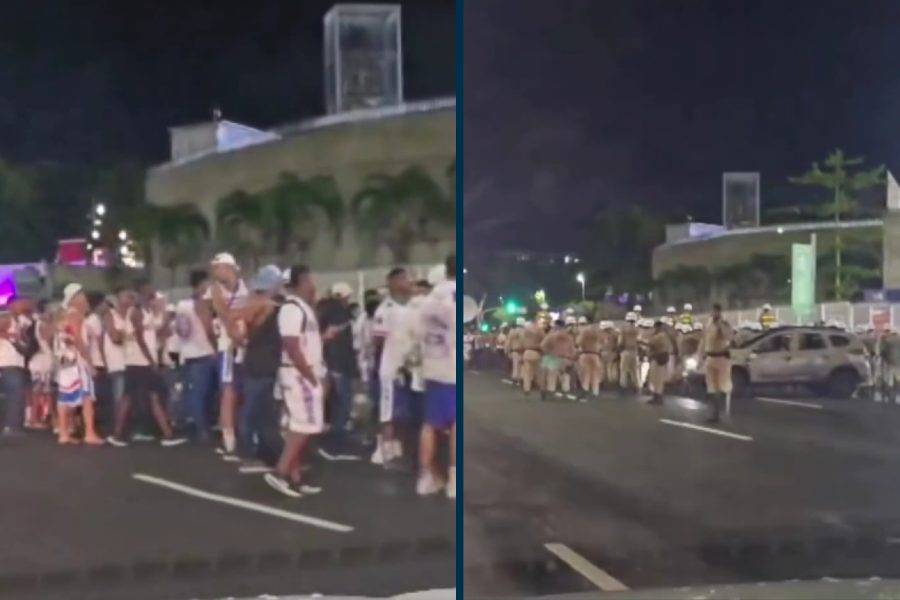 Derrota do Bahia para o Remo termina em protesto na Fonte Nova