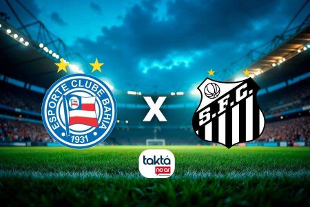 Bahia x Santos: confira onde assistir e as prováveis escalações
