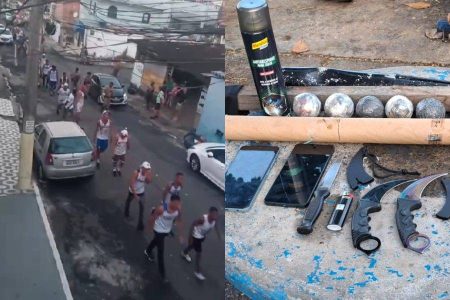 Confusão com integrantes da Bamor termina com 77 detidos na Boca do Rio