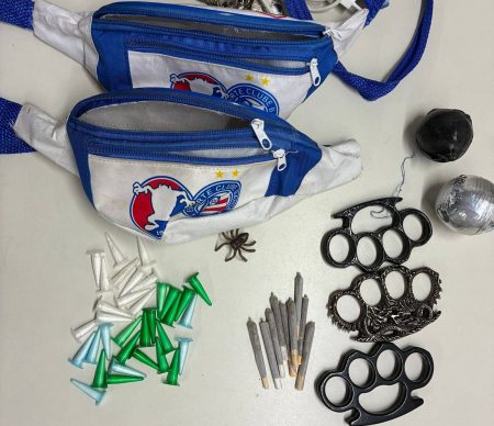 Drogas e explosivos são apreendidos após tumulto com integrantes da Bamor