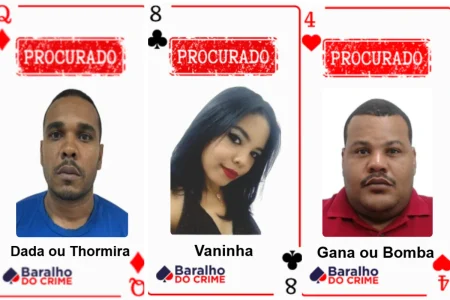 SSP-BA atualiza Baralho do Crime; veja os criminosos mais procurados
