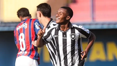 Botafogo vence Bahia e sobe na tabela do Brasileiro Sub-20