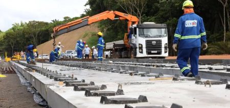 Obras do VLT alteram tráfego noturno na BR-324 a partir da próxima semana
