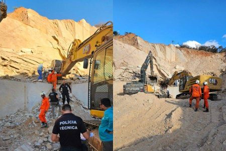 Trabalhador morre soterrado em pedreira no interior da Bahia