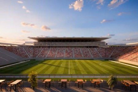 Maquete da Arena Barradão será exibida na Copa do Mundo de 2026, revela Fábio Mota