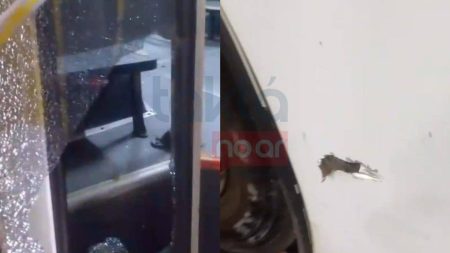 VÍDEO: Imagens mostram ônibus alvejado após tiroteio no Vale das Pedrinhas