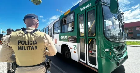 Roubos a ônibus caem 35% na Bahia e março registra menor número de casos desde 2009