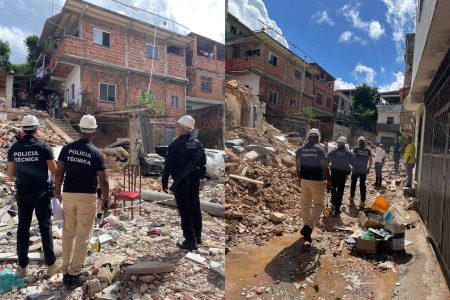 Polícia identifica três vítimas de desabamento de prédio no bairro de Luís Anselmo, em Salvador