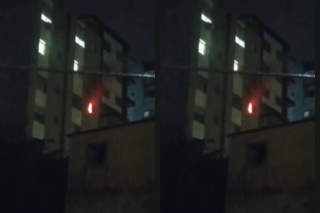 Incêndio atinge apartamento durante a madrugada em Salvador