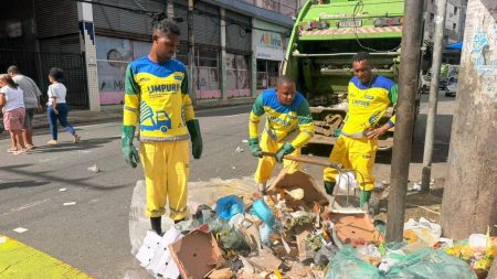 Limpurb monta força-tarefa após paralisação de agentes de limpeza em Salvador