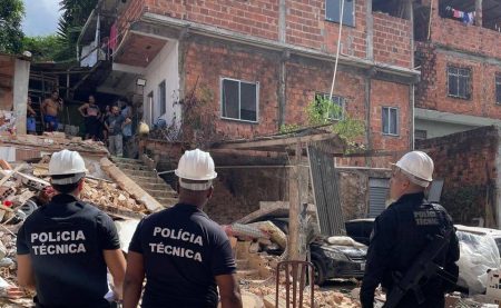 Perícia usa drone termal para investigar desabamento que matou três em Luiz Anselmo
