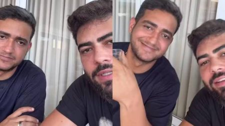 Henrique e Juliano se pronunciam após queda de helicóptero da família