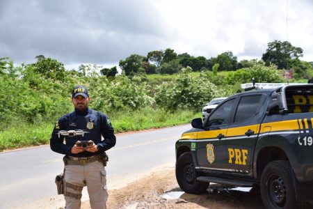 PRF usará drones pela primeira vez para fiscalizar rodovias durante o São João