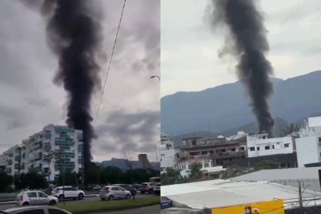 VÍDEO: Colisão entre dois helicópteros deixa mortos no Rio de Janeiro