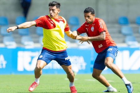 Bahia intensifica preparação e inicia semana com foco em amistoso na Fonte Nova