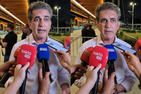 “Obras do tamanho de um tamburete”, Robinson Almeida alfineta oposição e defende VLT