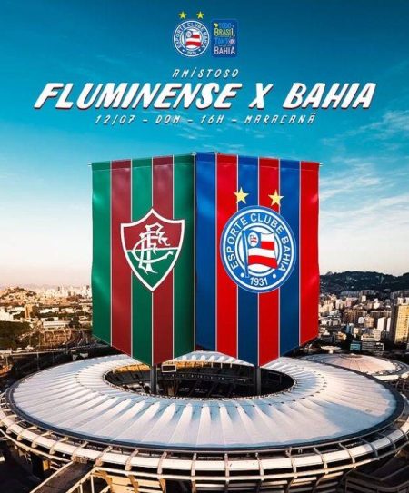 Bahia fará amistoso contra o Fluminense no Maracanã durante pausa do calendário