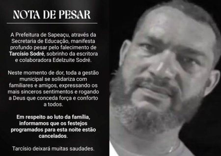 Homem de 47 anos morre após ser atingido em “guerra de espadas” em Sapeaçu; prefeitura cancela festejos