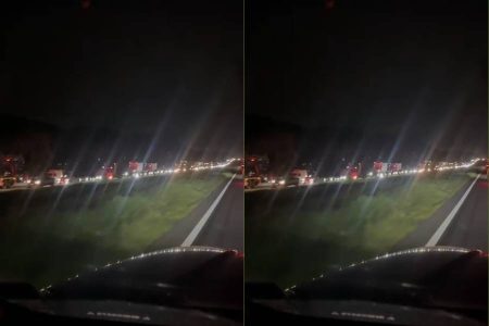 VÍDEO: Acidente trava BR-324 no retorno do feriado; PRF mantém fiscalização reforçada
