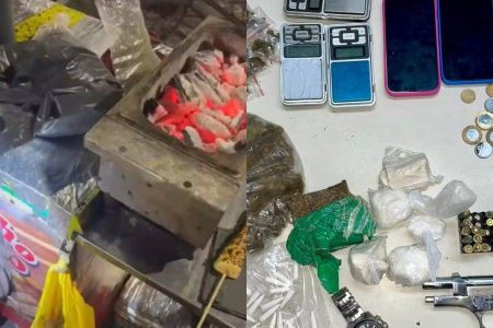 Suspeitos são flagrados usando carrinho de queijo coalho para vender drogas na Barra