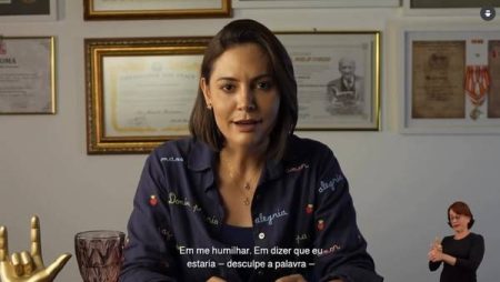 Michelle Bolsonaro relata desentendimento com Flávio e diz ter sido humilhada