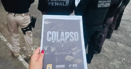 Operação Colapso cumpre mandados de prisão contra o tráfico no interior da Bahia