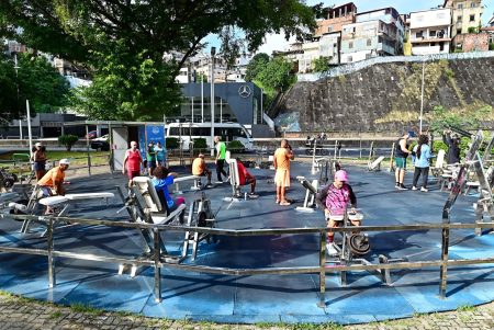 Com mais de 100 mil atendimentos, Academia Salvador do Dique do Tororó completa dois anos
