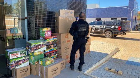 Operação Em Chamas apreende 32 mil fogos clandestinos em cidades do interior da Bahia