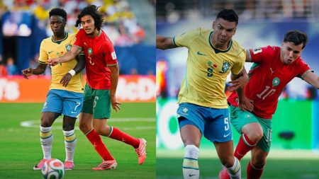 Vinicius Jr. evita derrota do Brasil contra o Marrocos na estreia da Copa 2026