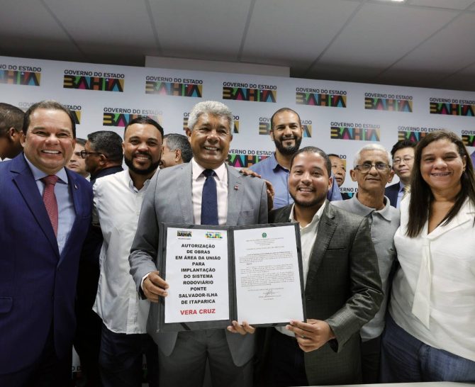 Governo autoriza obras em Vera Cruz e Ponte Salvador-Itaparica avança para fase de construção