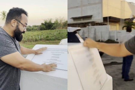 Deputado chama entrega da BA-649 de “inauguração fake” e retira placa da rodovia