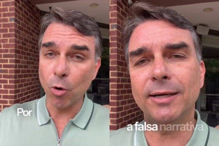 Flávio Bolsonaro diz que Lula “é o único que quer a tarifa” sobre produtos brasileiros