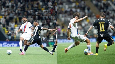 Após sair atrás, Bahia empata com o Atlético Mineiro fora de casa pelo Brasileirão