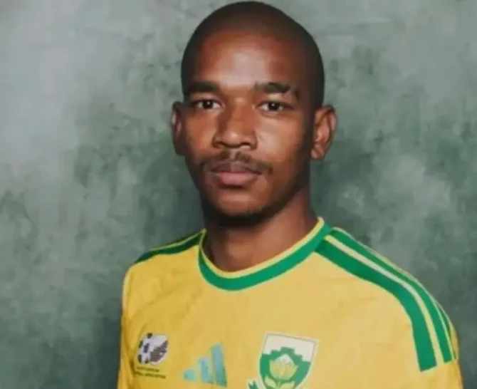 Jogador da África do Sul morre dias depois de atuar na Copa do Mundo