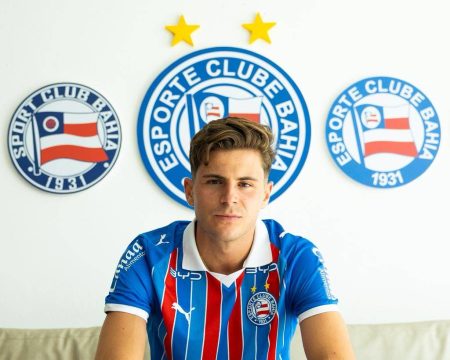Novo gringo: Bahia oficializa contratação de Marco Moreno até 2031