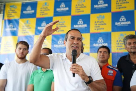 “Eles não têm braço”, diz Bruno Reis ao criticar obras e manutenção da BR-324 pelo Estado