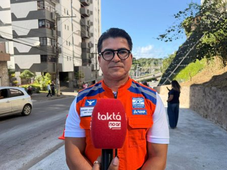 Codesal afirma que obra de contenção reduz risco de deslizamentos e destaca monitoramento permanente das encostas