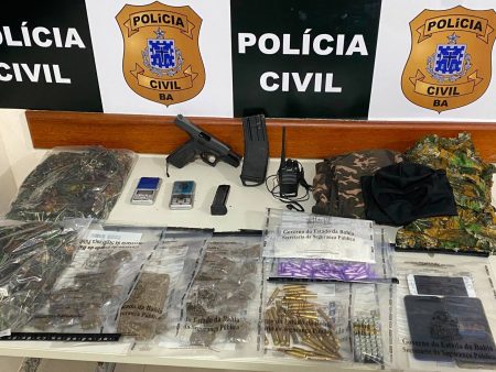Mulher é presa em flagrante por tráfico de drogas na Bahia